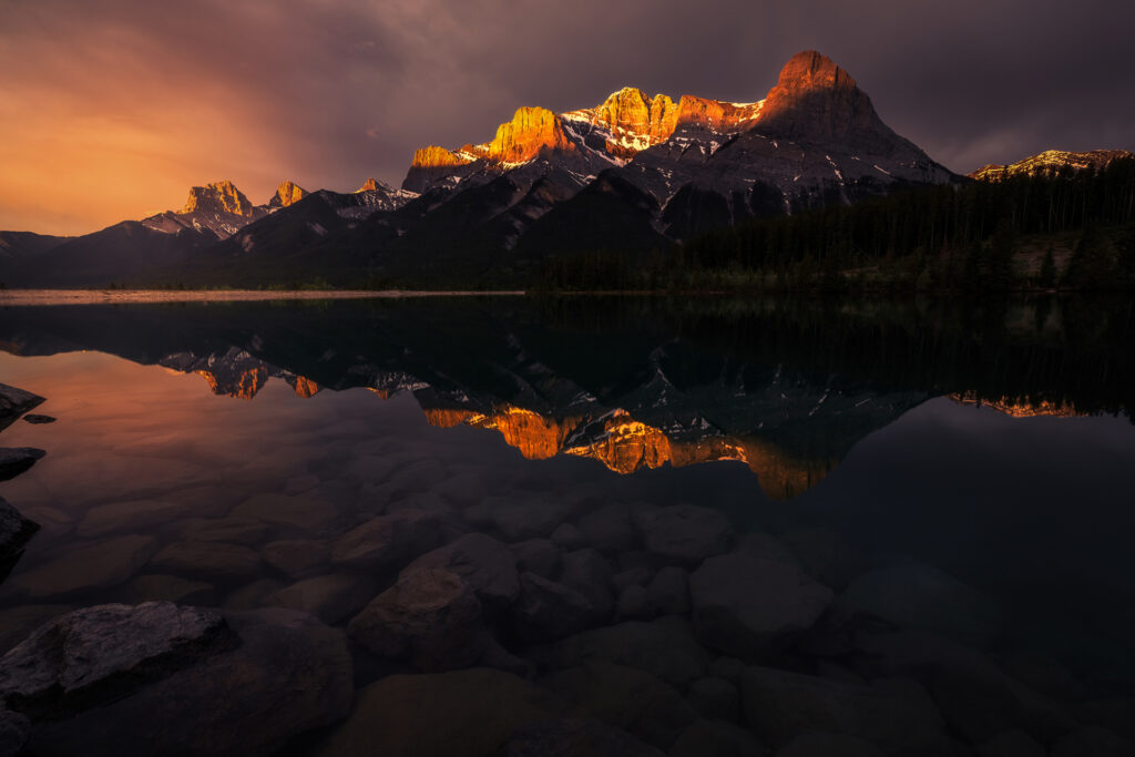canmore-reflection